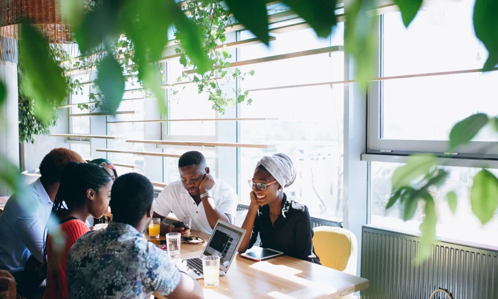 group-afro-americans-working-together group-afro-americans-working-together